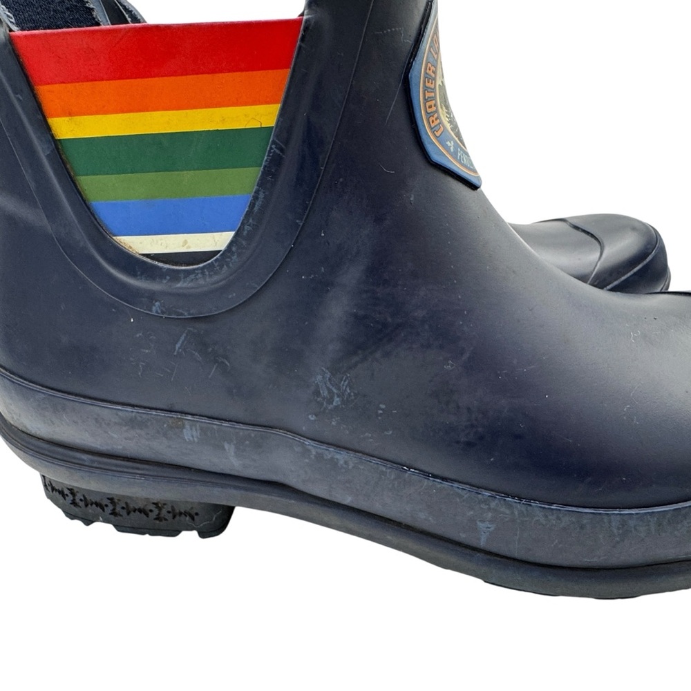 Pendleton *Crater Lake National Park* Dark Blue Ankle Rain Boot - Size 7 - Picture 9 of 15